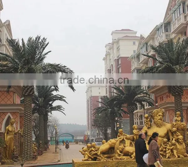 Bus Station Landscaping Big Artificial Palm Tree photo-6
