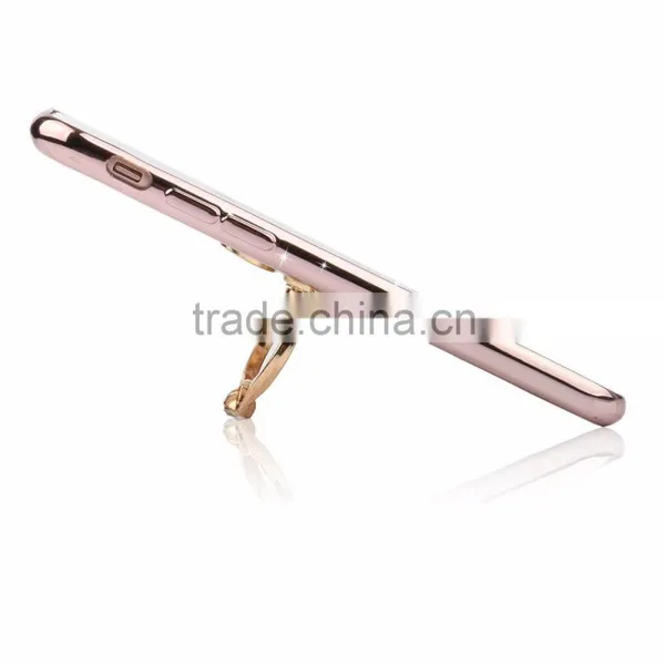 Samco Luxury Updated Re-Usable Metal Stainless Phone & Tablet Anti Drop Ring Stand Holder With Diamonds for Any Smartphones photo-5