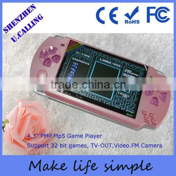 Touch Screen 8GB Mp5 Game Player 4.3" 8GB Mp5 With Camera and TV Out Game Player photo-3