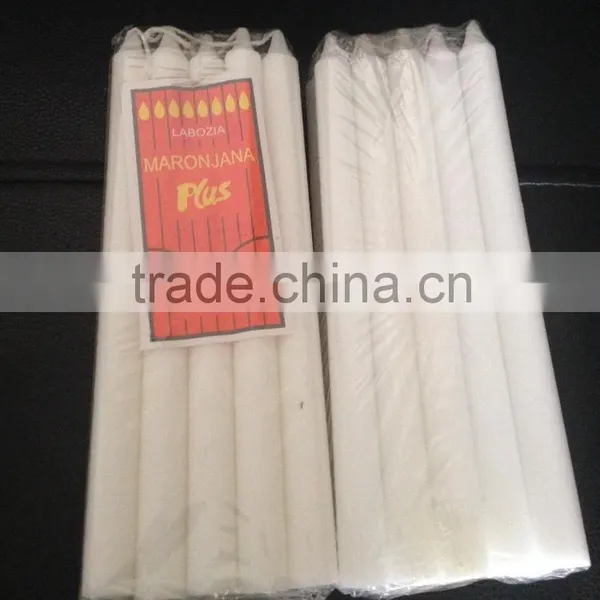 Cheap Stick White Plain Candle Manufacturer With Long Burning Time photo-2