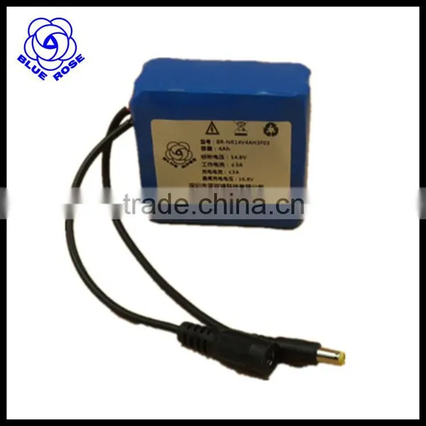 14.8v 14.4v 4Ah dc Power Source Lithium Battery