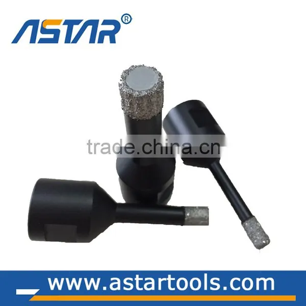 M14 Brazed Drill Bit/diamond Core Drill Bits Dry Use for Marble/tile/etc