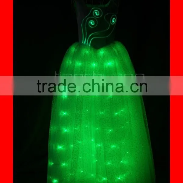 Flashing LED Light Up Angel Costume Dress photo-4
