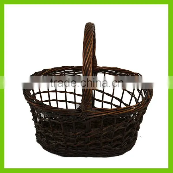 Straw Arts and Crafts Willow Basket