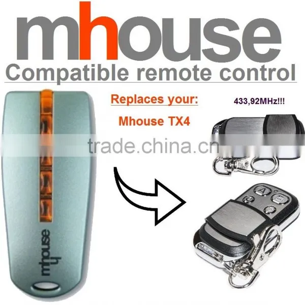 MHouse Remote TX4 ,MHouse Garage Door Remote photo-2