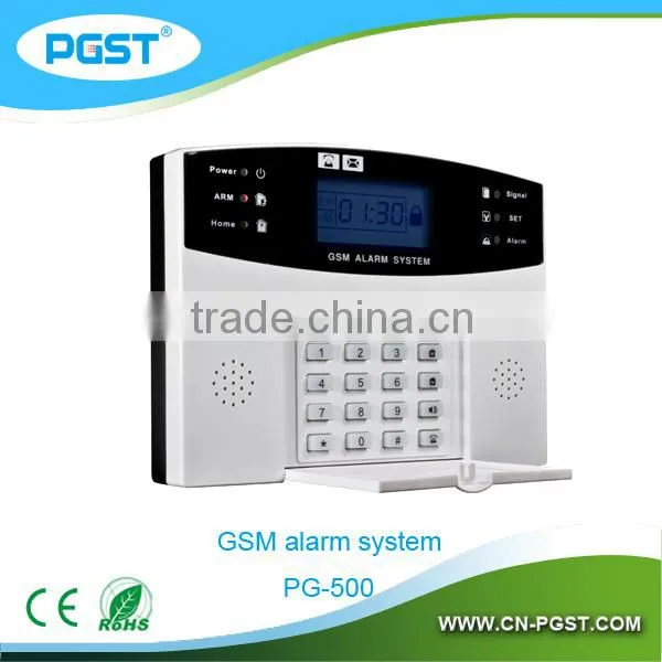 GSM Intelligent Alarm System With DC12V/1A Gas,Door,Windows Detector photo-4