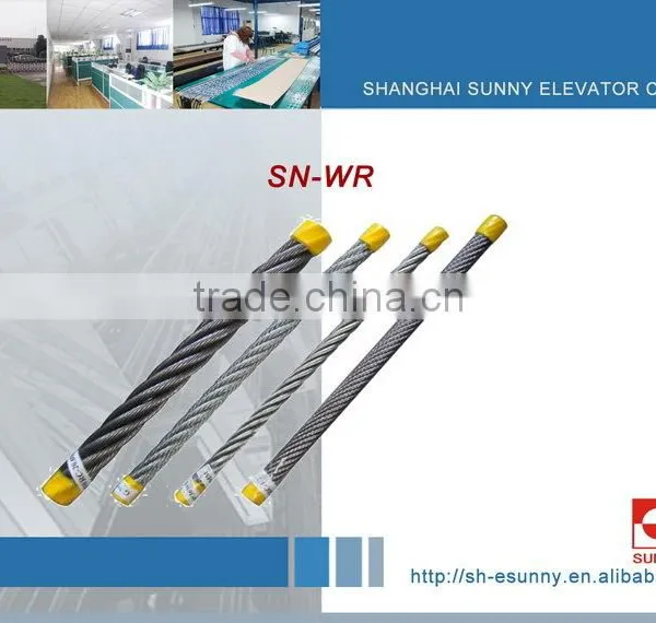 China Elevator Rope Manufacture High Quality Elevator Steel Wire Rope