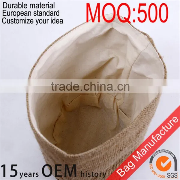 Custom Printed Burlap Bag for Packaging Coffee Bean Quality Choice photo-4