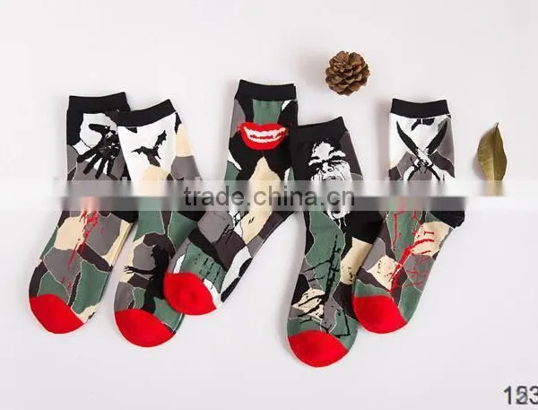 High Quality Thick Custom Colorful Camo Warm Cotton Socks photo-2
