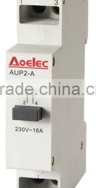 AUP2 din rail mounting Modular Pushbutton Switch