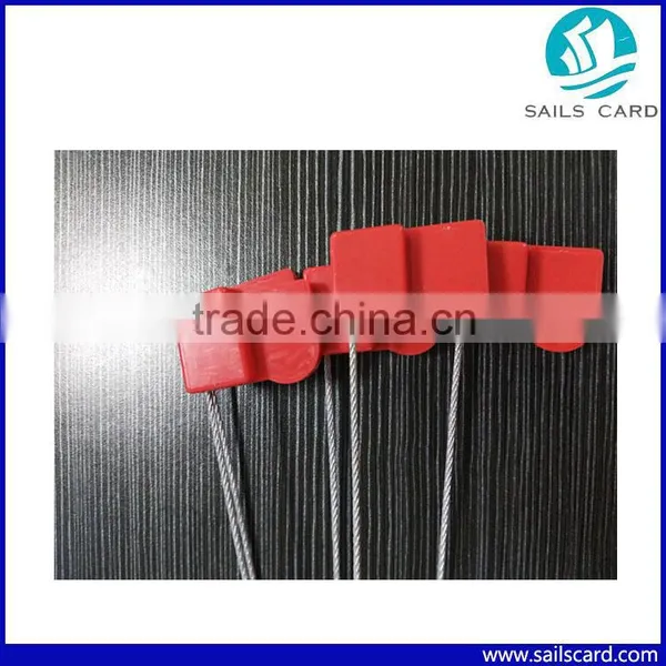 ABS With Steel Core RFID Sealing Tag With F08 Chips for Container Tracking photo-3