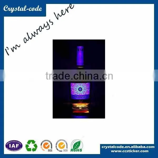 Custom Glow in Dark Wine Bottle Sticker photo-5