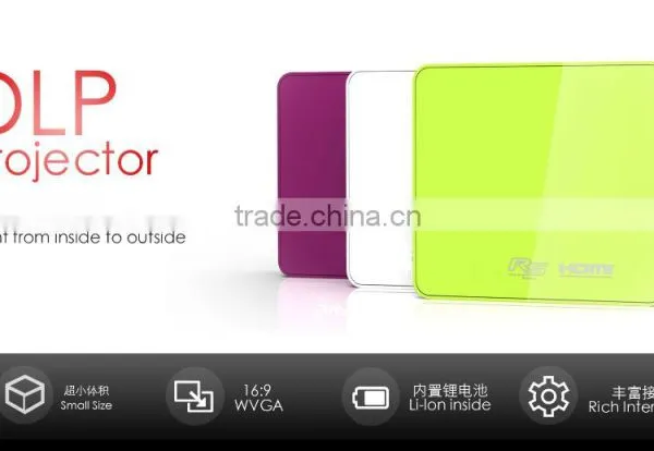 UC50 Mini DLP Pico LED Projector for Smartphones Tablets and Laptops photo-3