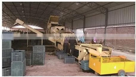 walnut shell shell kernel separation processing production line