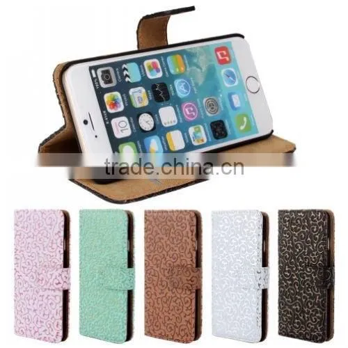 Korea Design Fashion Wallet Stand Mobile Phone Classic Leather Phone Cover for Iphone 6/6s Supplier's Choice photo-6