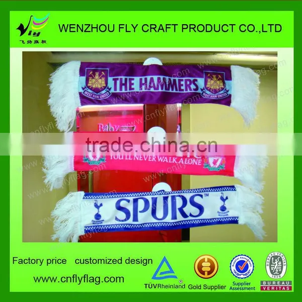 High Quality Customized Sports Promotional Polyester Fan Scarf photo-5