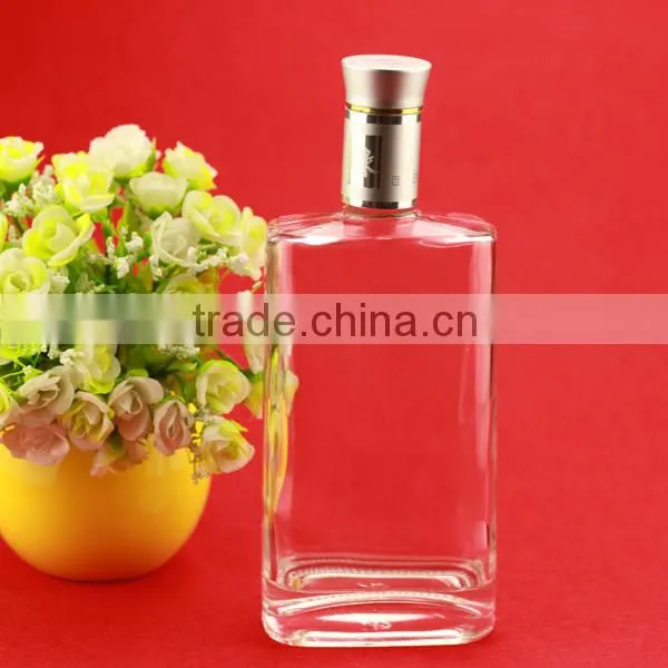 Wholesale New Design Cork Cap Frosted Bottles Handle Bottle With Screw Cap Lump Shape Bottle 500ml photo-3