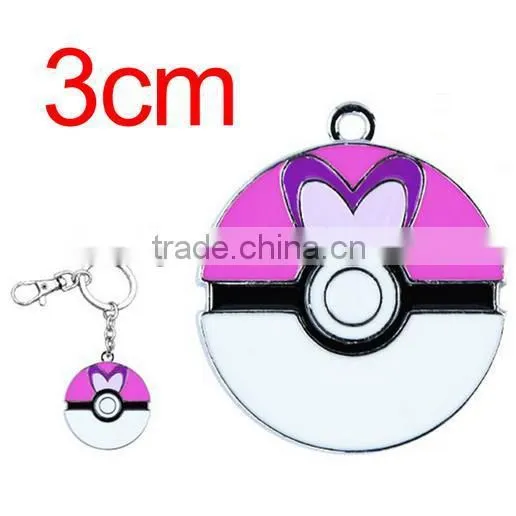 Pokeball Keychain Pokemon Keychain photo-4