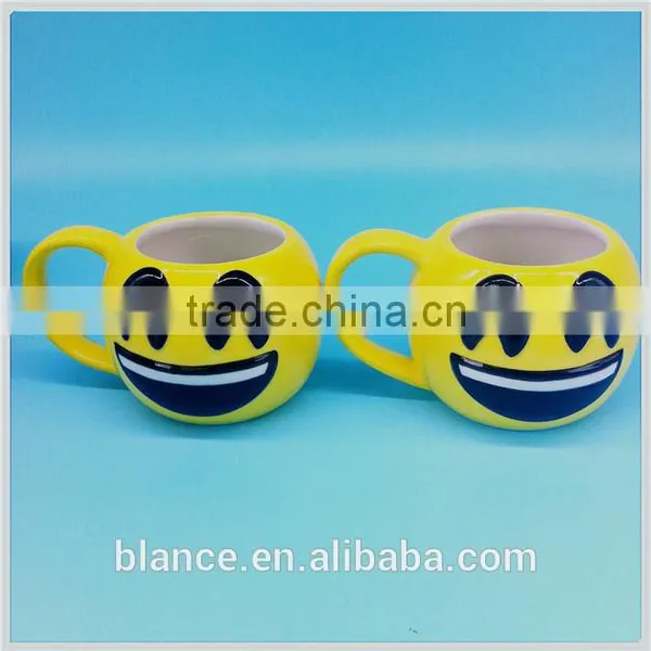 Ceramic Big Smile Coffee Mug Popular Emoji Design photo-2