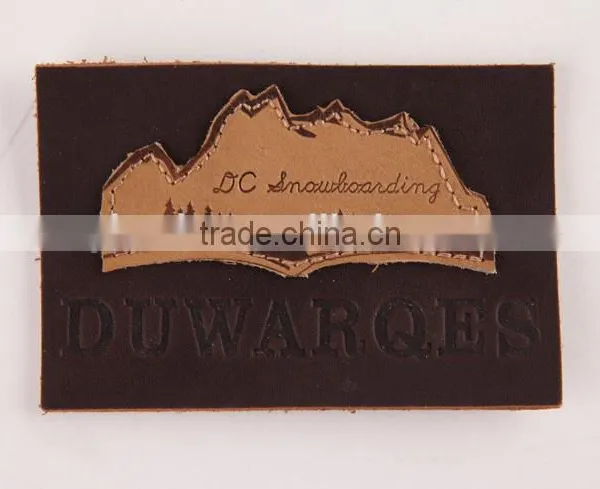 Man's Jeans pu Leather Labels ,leather Labels Made in China photo-5