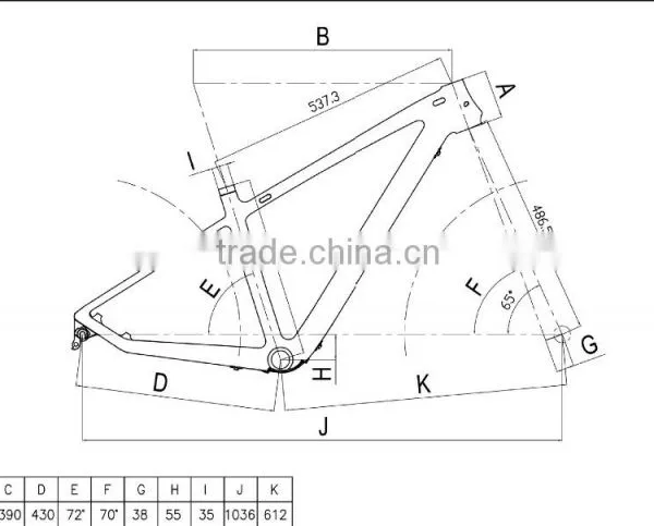 China OEM Carbon Frame Bike Race Road Bicycle Carbon Fiber Frame photo-2