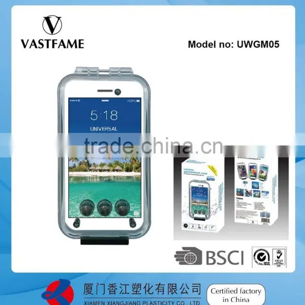 Universal Waterproof Case for IPhone 6/Samsung Galaxy S5/S4