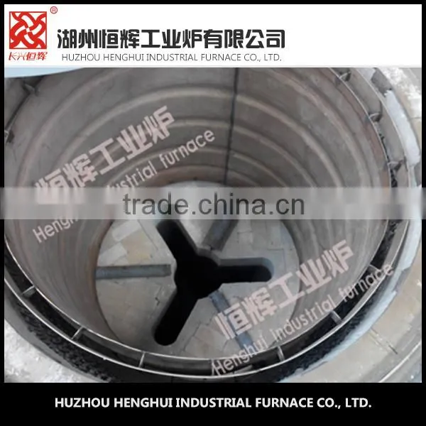 ISO9001 75KW Motor Rotor Heat Furnace With Hydraulic Rises Cover photo-2
