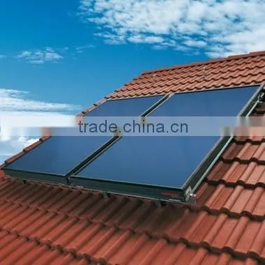Flat Plate Solar Hot Water Panel With Black Chrome Coating photo-4