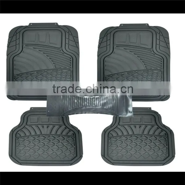 2016 New Design Non-skid Easy Clean Universal PVC/rubber Car Mat