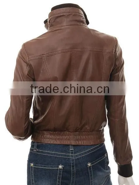 Ladies Leather Jackets & Stretchable Waist Belt photo-2
