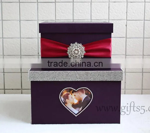 Unique Wedding Card Boxes With Photo Frame photo-3