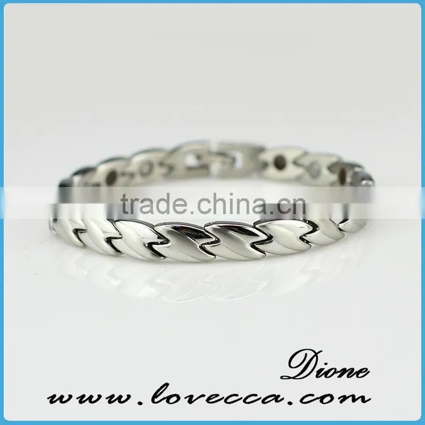 Stainless Steel/tungsten/silicone/ Titanium Magnetic Bracelet Health Care photo-5