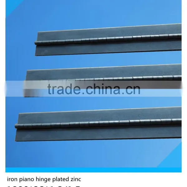 High Quality Zinc Plated Piano Hinges photo-2