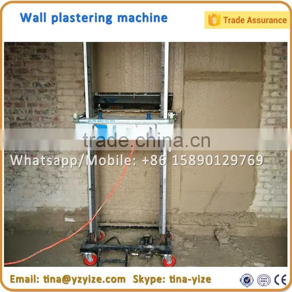 wall wiping machine / mortar plastering machine / wall plastering machine price