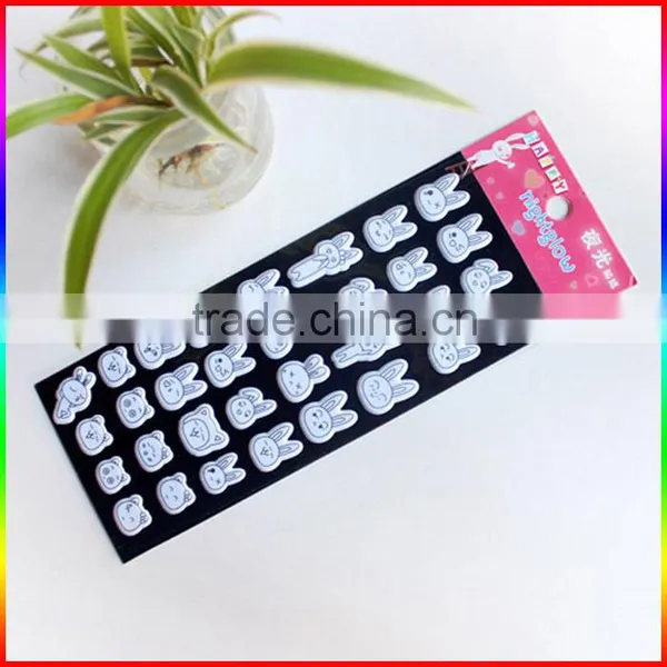 Night Glow in the Dark Animal Puffy Stickers photo-4