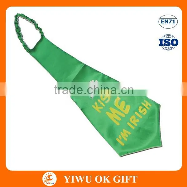 St.Patrick's Day Party Necktie KISS ME I'M IRISH photo-2