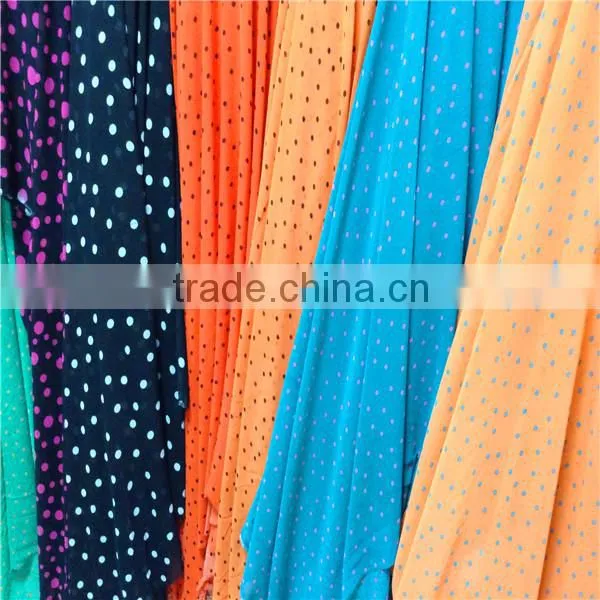 2014 New Design Diamond Leopard Design Digital Chifffon Fabric for Clothing photo-2