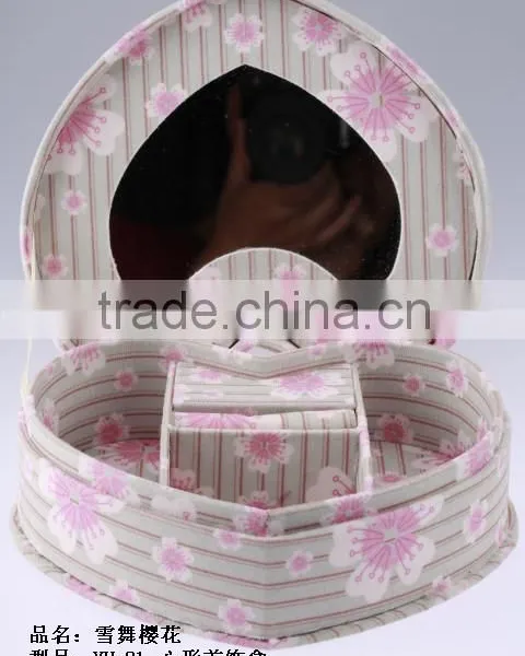 Wholesale Luxury Custom Hand Made Quality Display Mirrored Jewelry Box photo-2