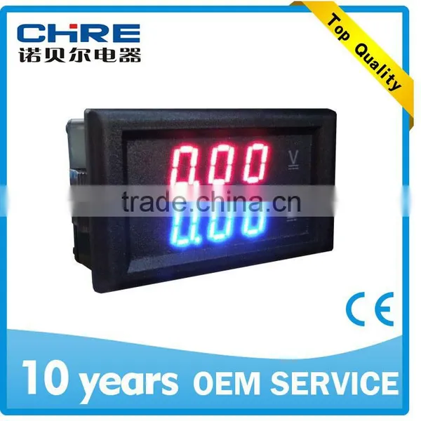 AC 0-100A LED Dual Digital Display Voltage and Current Monitor Ammeter Voltmeter Meter photo-2