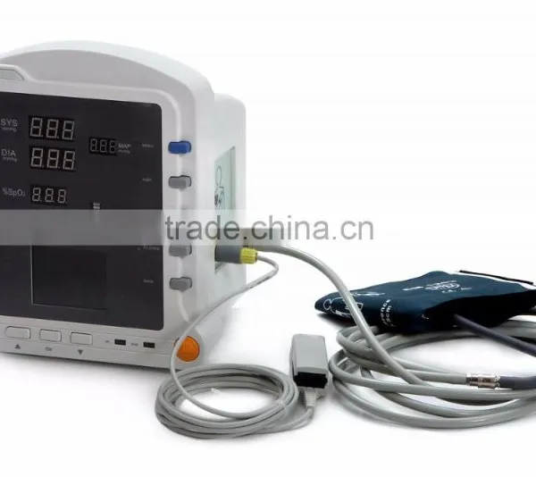 Medical Device Vital Sign NIBP SpO2 Monitoring Adult Pediatric and Neonatal Multiparameter Portable Patient Monitor photo-2
