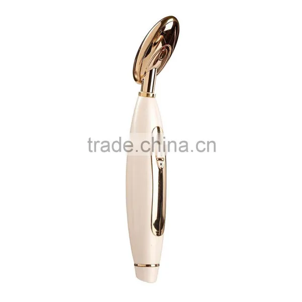 Portable Electrical RF Face Lifting Face Slimming Device With 24k Gold Electroplated Head photo-3