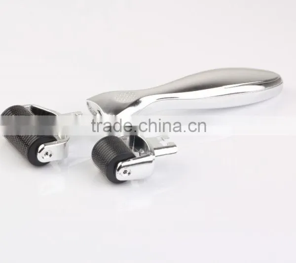 Professional Body Massager 1200 Needles Stainless Golden Micro Needle Therapy Derma Roller photo-5