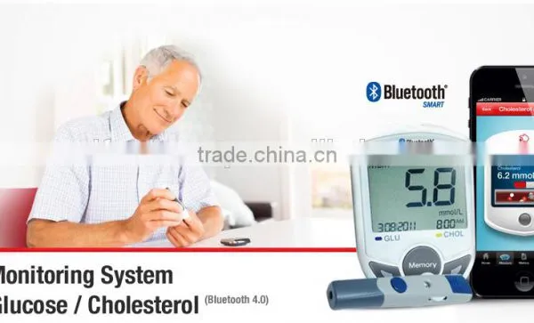 High Quality Blood Sugar Meter FDA ISO, Bluetooth Glucometer, Digital Glucometer, Glucose / Cholesterol Meter, SIFGLUCO-3.1 photo-4
