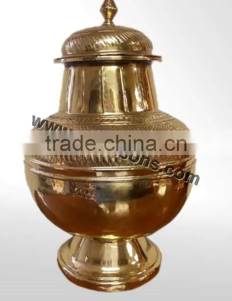 Meatl Large Urns for Cremation Used | Funerals Cremation Urns
