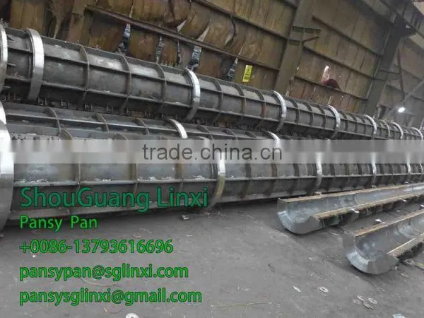 China Factory of Concrete Electric Pole Steel Mould photo-3