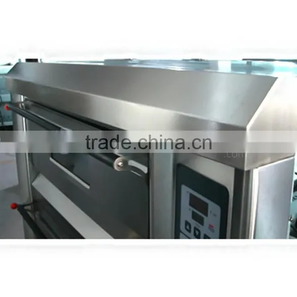 Economical 1 Deck 2 Trays Electric Deck Oven Price photo-3