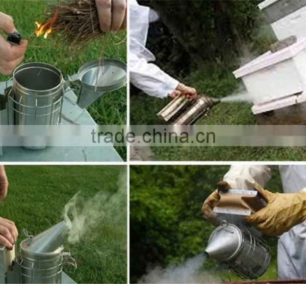 European Round Head Honey Farming Equipment Stainless Steel Bee Smoker photo-6