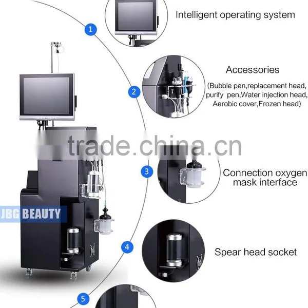 Diamond Peel Hydrodermabrasion Facial Skin Peeling Microdermabrasion Machine. photo-3