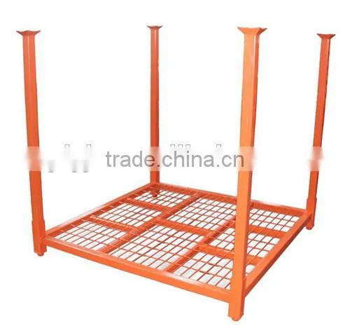 Heavy Duty High Stability Pallet Tire Rack PR2011 With Wire Mesh photo-2
