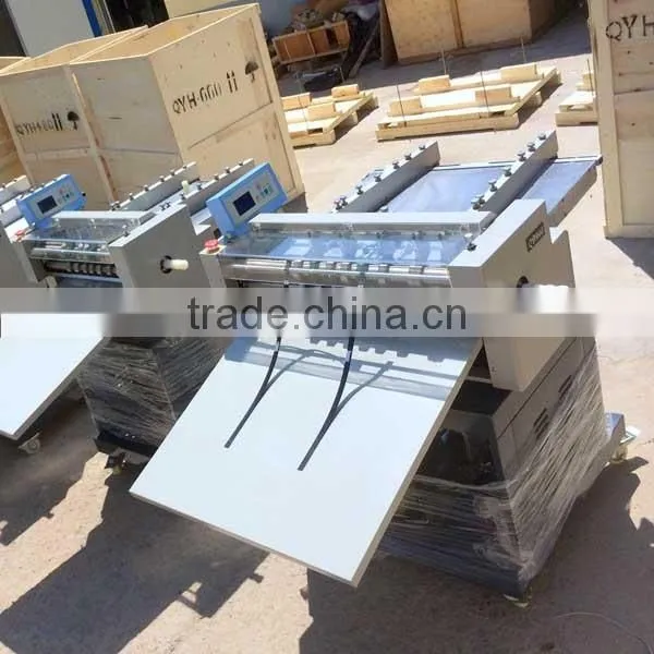 Auto Feeder Paper Die Cutting and Creasing Machine, Electric Automatic Paper Perforating and Creaser photo-4